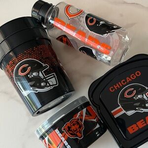 NFL Chicago Bears Snack Set - Blue and Orange
